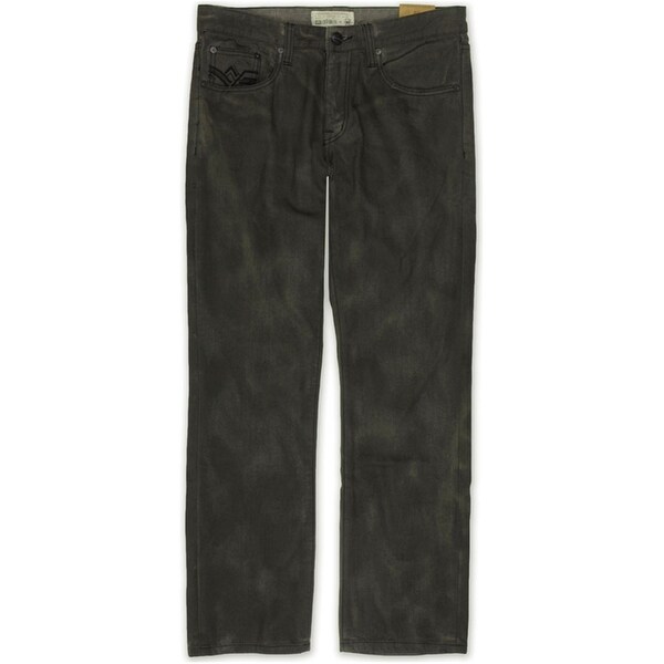 Ecko Unltd. Mens Molson Straight Fit Relaxed Jeans, black, 28W x 32L - 28W x 32L. Opens flyout.