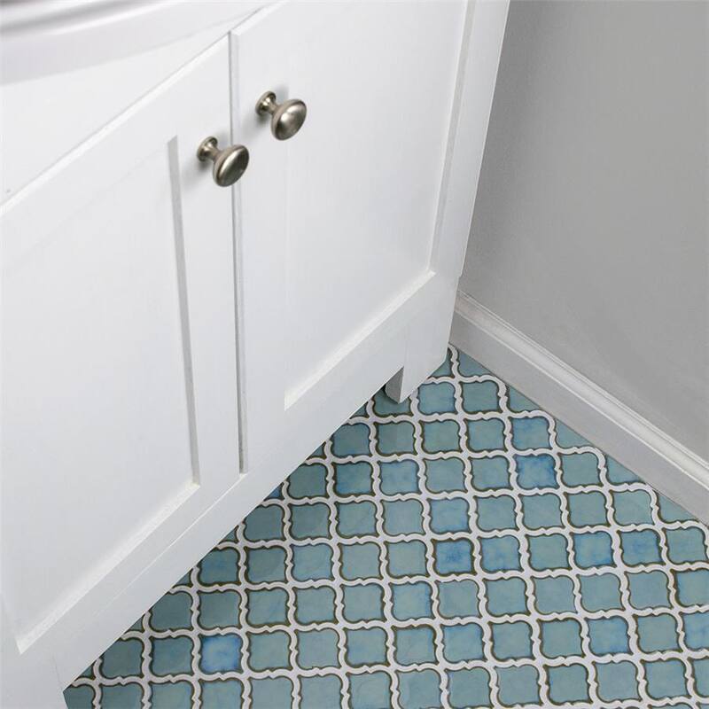Merola Tile Hudson Tangier Marine 12-3/8" x 12-3/8" Porcelain Floor and Wall Tile