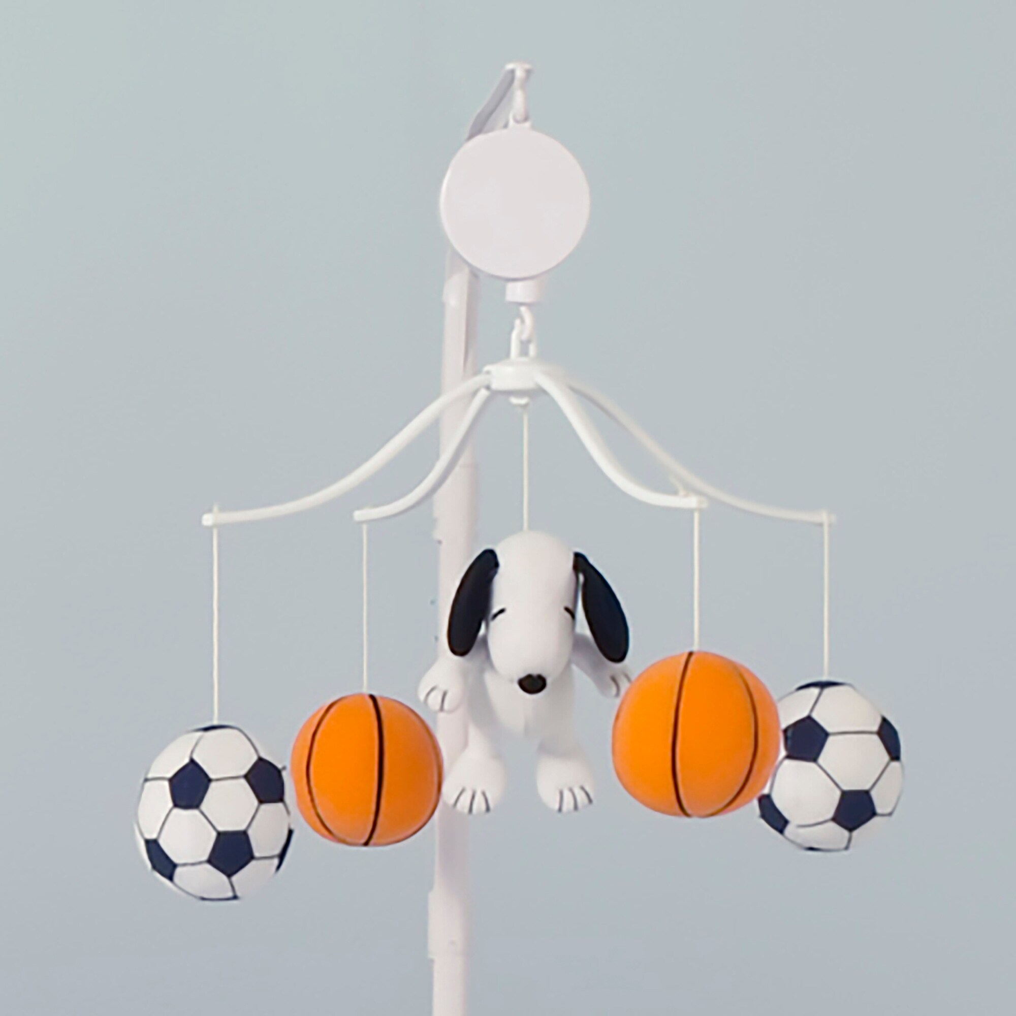Shop Bedtime Originals Snoopy Sports Black White Basketball And