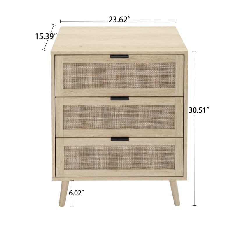 3 Drawer Cabinet,Accent chest,Suitable for bedroom, living room