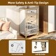 preview thumbnail 17 of 16, 5-Drawer Mirrored Accent Dressers Chest of Drawers