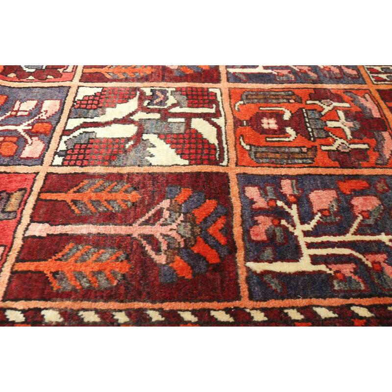ECARPETGALLERY Hand-knotted Kayseri Vintage Red Wool Rug - 5'6 x 9'0