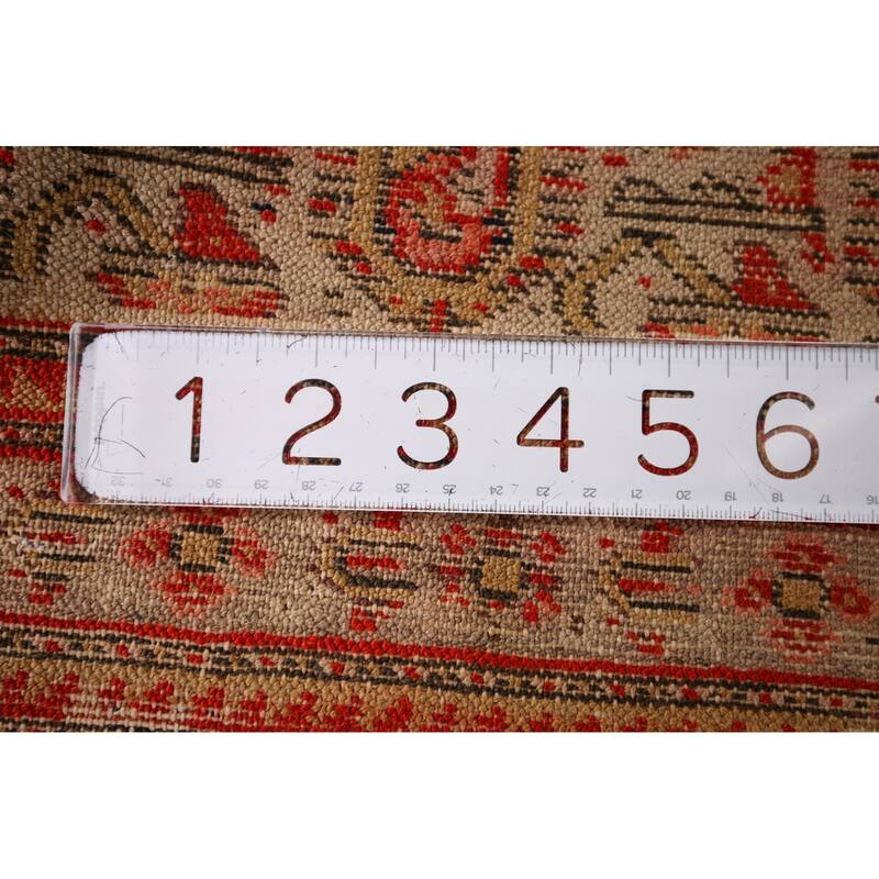 Pre-1900 Antique Senneh Vegetable Dye Foyer Wool Carpet - 1'10" x 2'11"