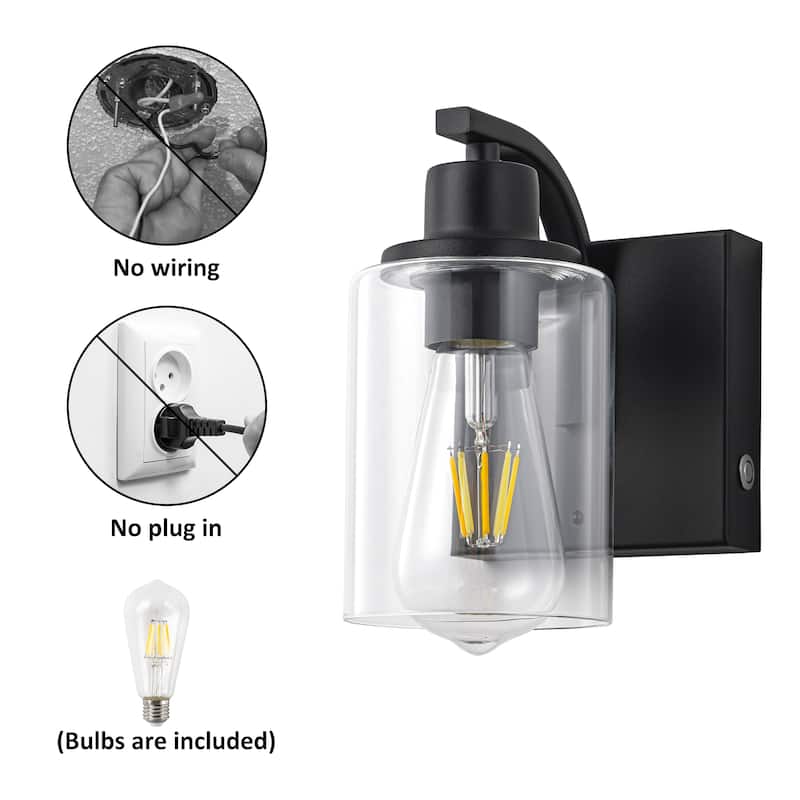 C Cattleya 2 Pack Battey Operated Rechargeable Dimmable Indoor Wall Sconce Light