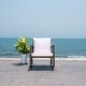 preview thumbnail 14 of 57, SAFAVIEH Daire Outdoor Rocking Chair - 26" W x 31" D x 32" H