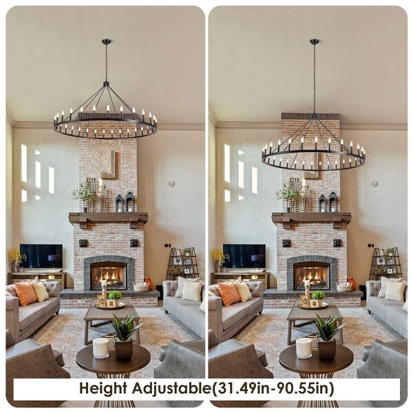 30 inch round chandelier on sale
