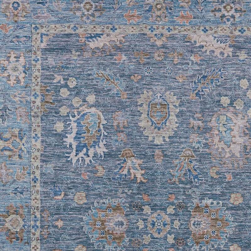 HomeRoots Floral Traditional Rectangle Outdoor Rug