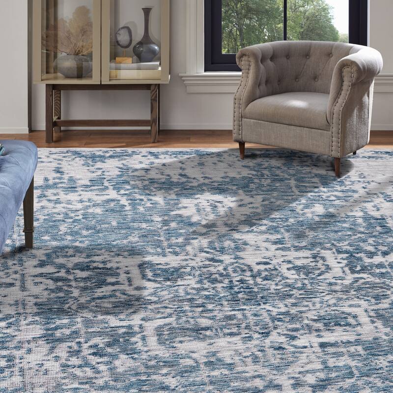 Abstract Oriental Area Rug