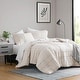 preview thumbnail 3 of 10, Chelsea Square Evans Pinch Pleated Soft Washed Boho Comforter Set