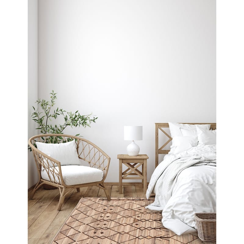 Sivas Taupe Kilim 5'10" x 8'1" - 5'10 x 8'1