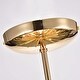 preview thumbnail 6 of 8, Lorena Sputnik Shiny Chrome and Frosted Brass Industrial Chandelier