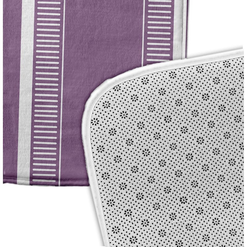 Dashing Stripe Bath Mat