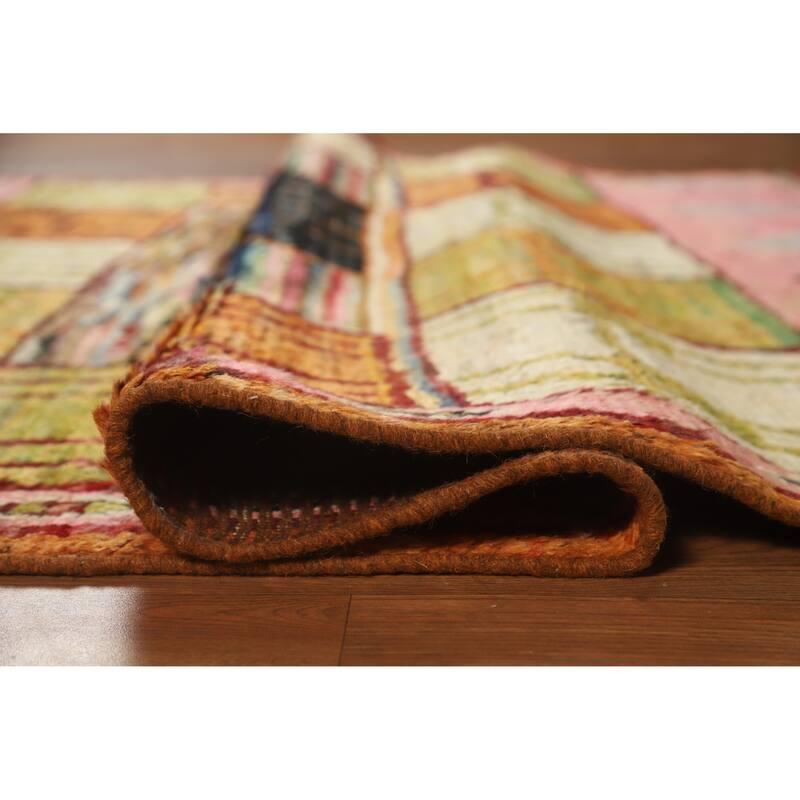 Moroccan Tribal Oriental Area Rug Handmade Bedroom Wool Carpet - 5'8" x 7'11"