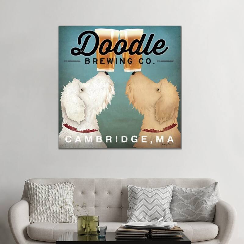iCanvas "Doodle Brewing Co." by Ryan Fowler Canvas Print