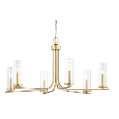 Fillmore 6-Light Chandelier, Gold