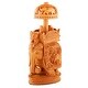 preview thumbnail 4 of 3, Novica Handmade Majestic Heritage Wood Sculpture (Large)