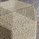 preview thumbnail 4 of 2, Hexagonal Braided Side Accent Table - 20"
