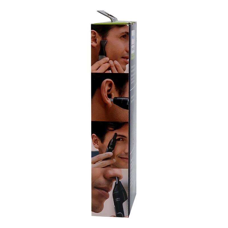 2x Philips NorelcoNose Trimmer 5000 for Nose, Ears, Eyebrows #NT5600/62 (Black/Silver)