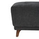 preview thumbnail 8 of 8, Christopher Knight Home- Trelawney Chenille Ottoman