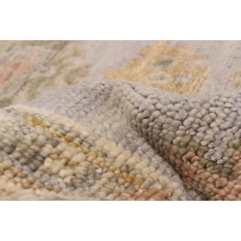 ECARPETGALLERY Hand-knotted Jules Serapi Grey Wool Rug - 8'1 x 9'10