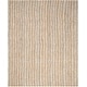 preview thumbnail 106 of 171, SAFAVIEH Jerneja Handmade Solid Chunky Jute Area Rug 8' x 10' - Grey/Natural