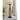 Modern Curved Chrome/Walnut Finish Suit Rack Valet Stand