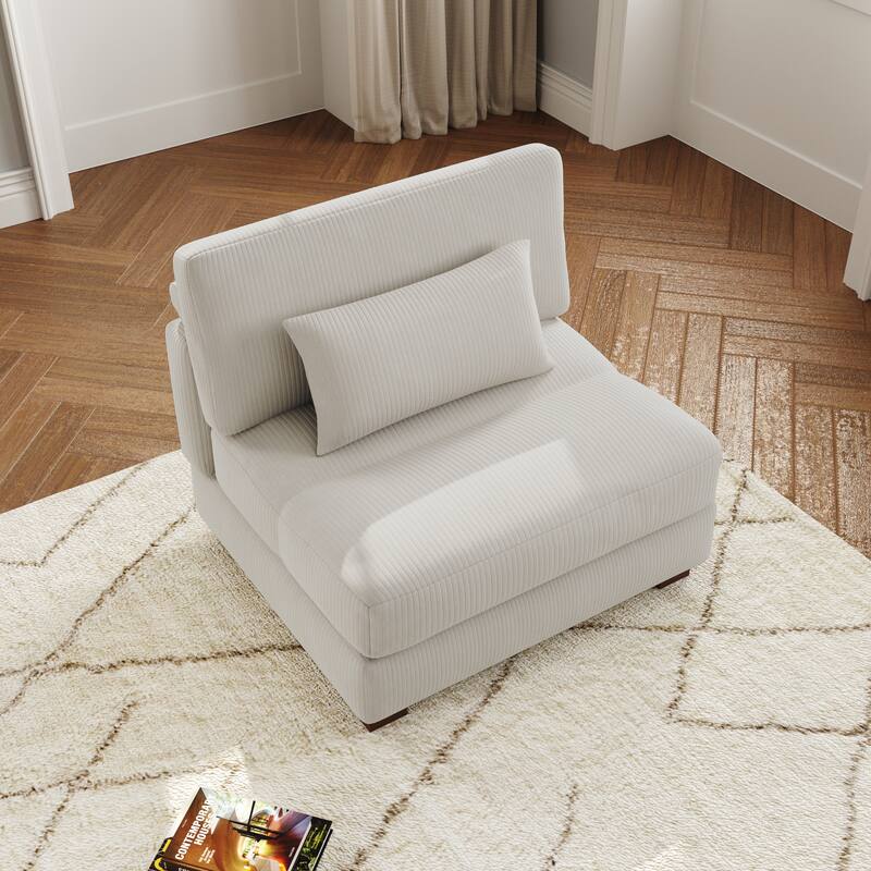 Modern Chaise Lounge Modular Sectional Sofa