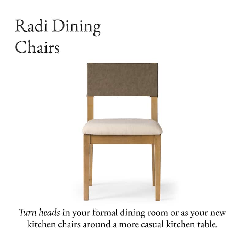 Maven Lane Radi Dining Chair, Set of 2