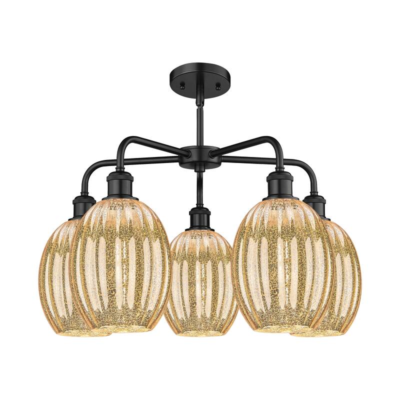 Innovations Lighting Endless Possibilities Ballston - Preston - 5 Light 25" Bulb Shade Stem Hung Chandelier