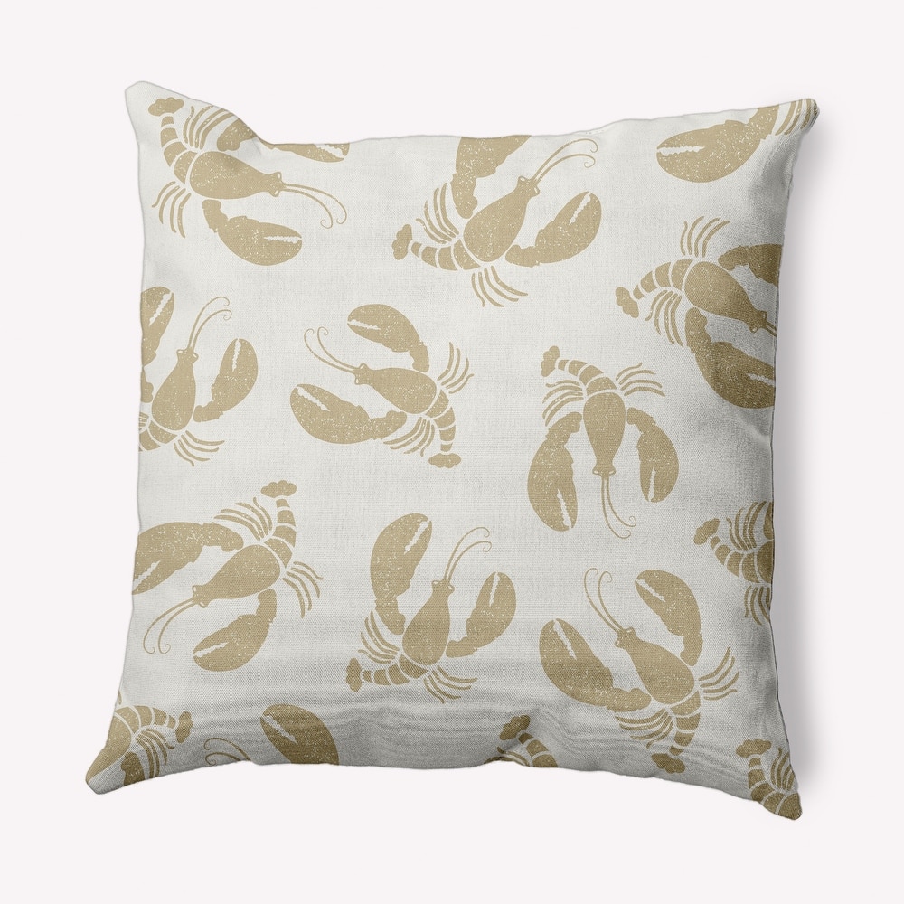 Lobster Fest Nautical Decorative Indoor Pillow