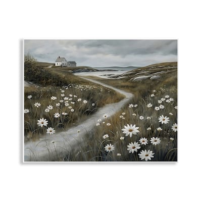 Stupell Serene Coastal Cottage Path Wall Plaque Art Design By Imagine It Images