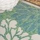 preview thumbnail 28 of 119, JONATHAN Y Marvao Modern Floral Textured Weave Indoor/Outdoor Area Rug