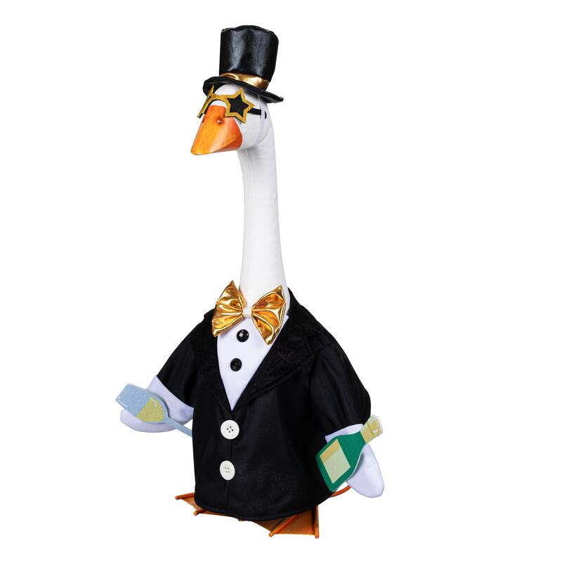 Porch Goose Outfit for Garden Statue