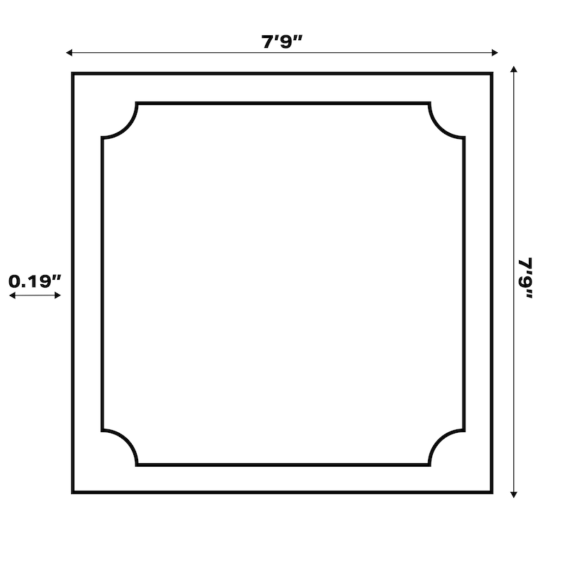 JONATHAN Y Charleston Medallion Indoor/Outdoor Area Rug