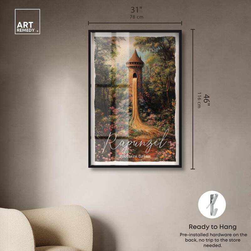 Rapunzel Classic Shadowbox by Art Remedy