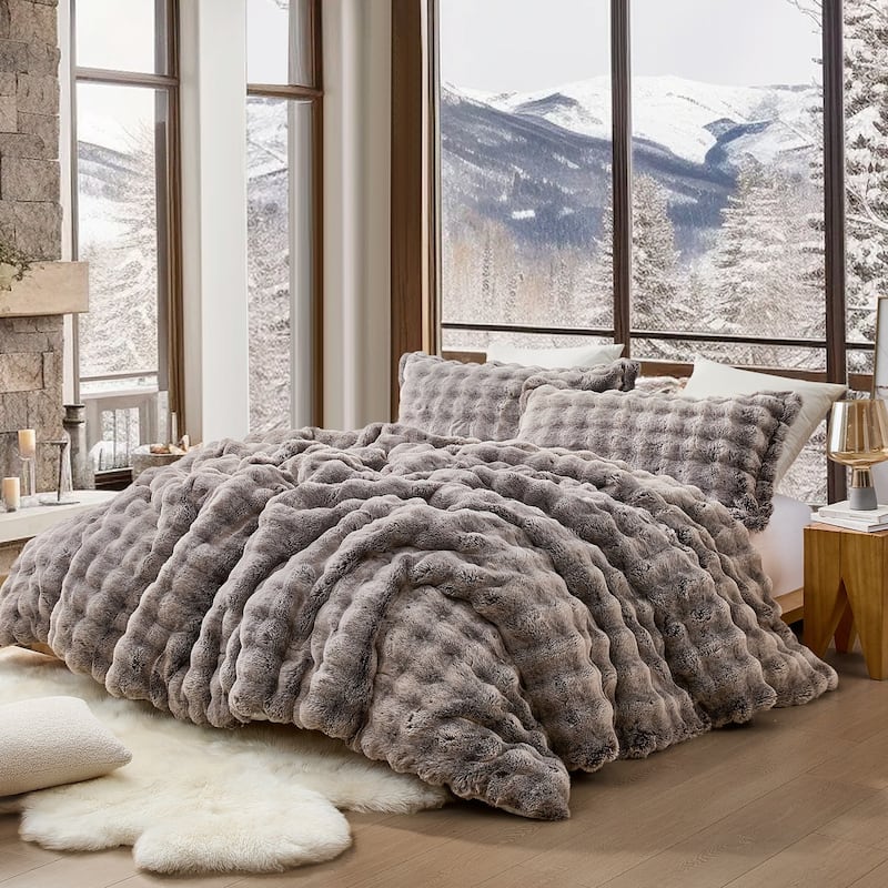 Snowball® Chunky Bunny - Coma Inducer® Oversized Comforter Set - Icy Mocha - Queen
