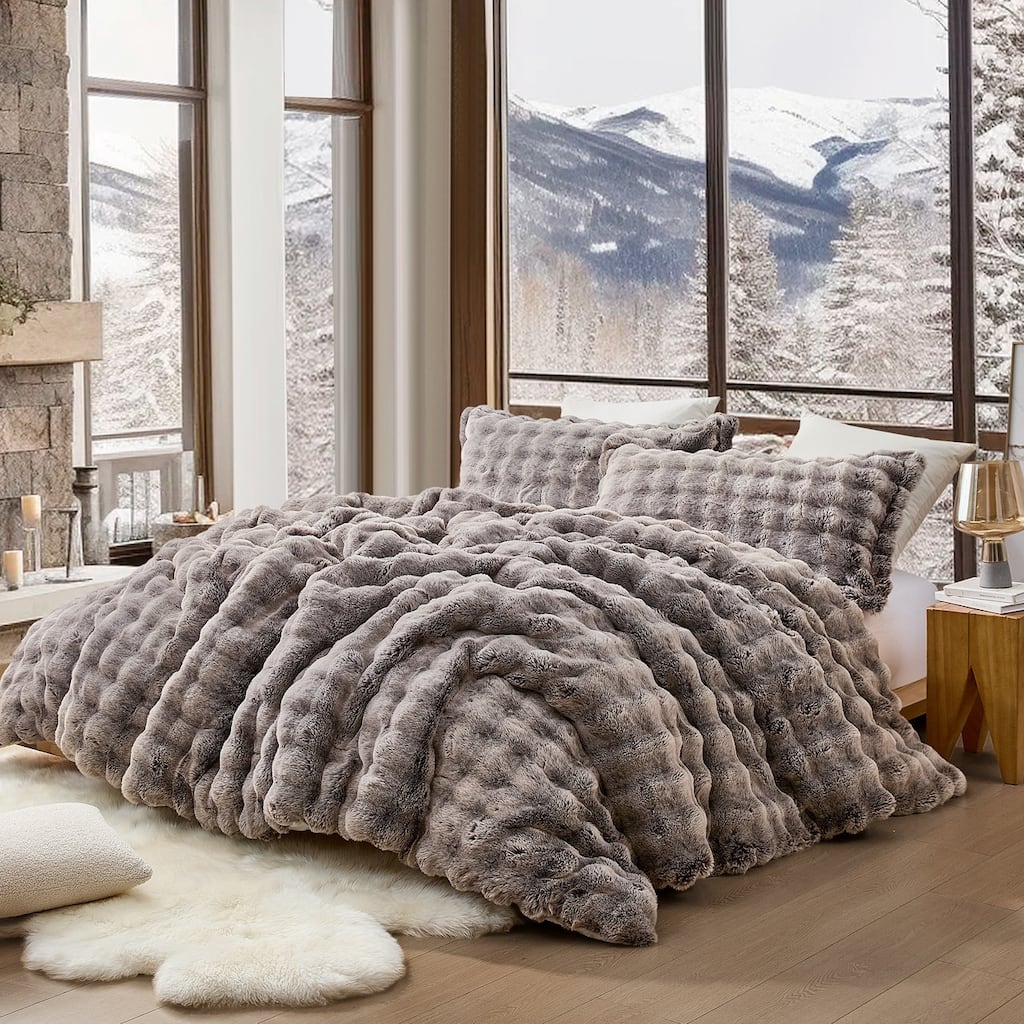 Snowball® Chunky Bunny - Coma Inducer® Oversized Comforter Set - Icy Mocha