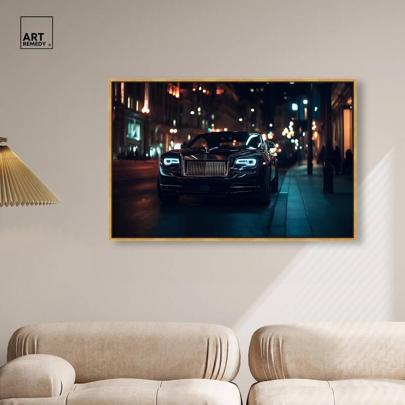 Phantom's Gleam Canvas by Art Remedy