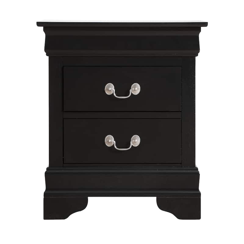Lewis 2-drawer Wood Nightstand
