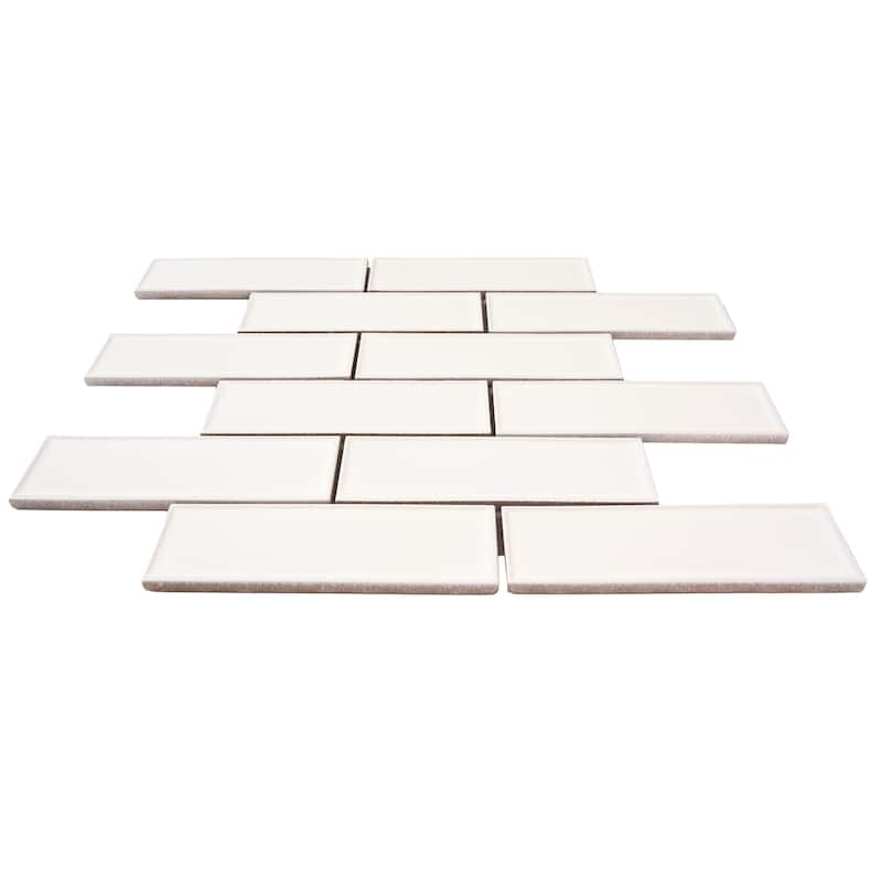 Century 2" x 6" Brick Porcelain Mosaic Tile