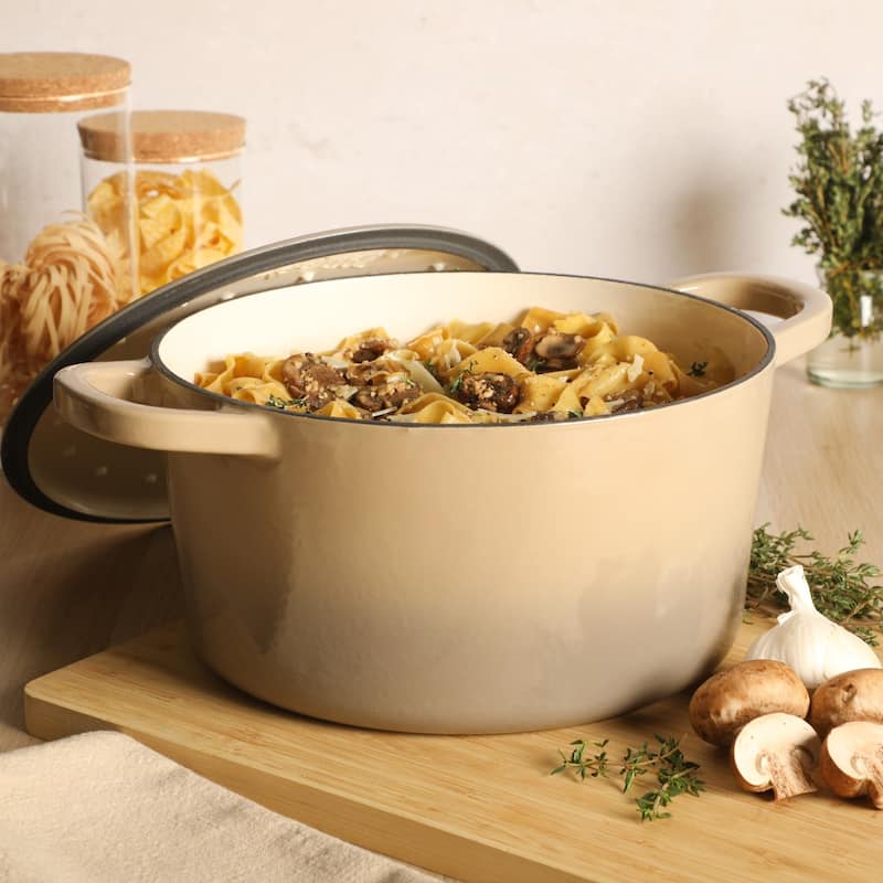 Crock Pot Artisan 7-Quart Round Dutch Oven