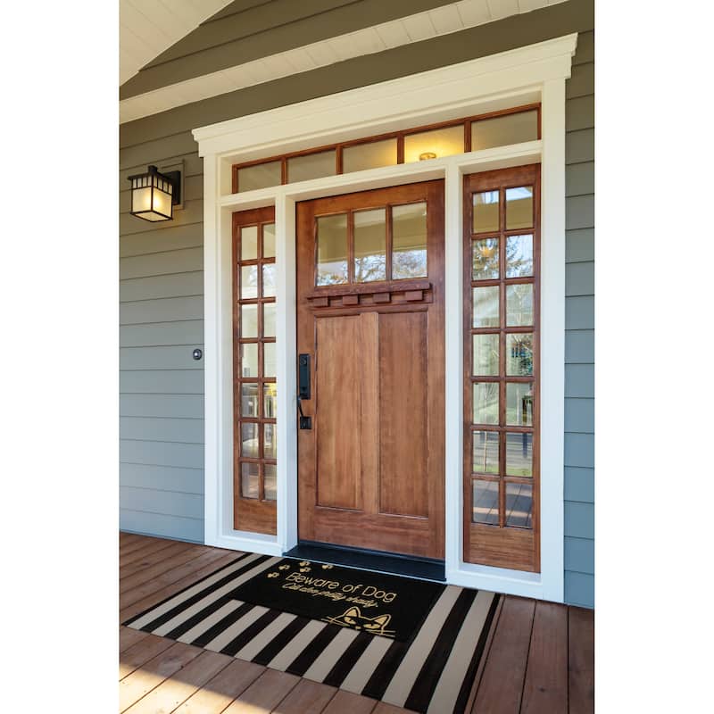 Vinyl Whale Doormat