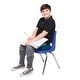 preview thumbnail 4 of 3, Antimicrobial Big Wiggle Seat Sensory Cushion, Blue 13"/33cm