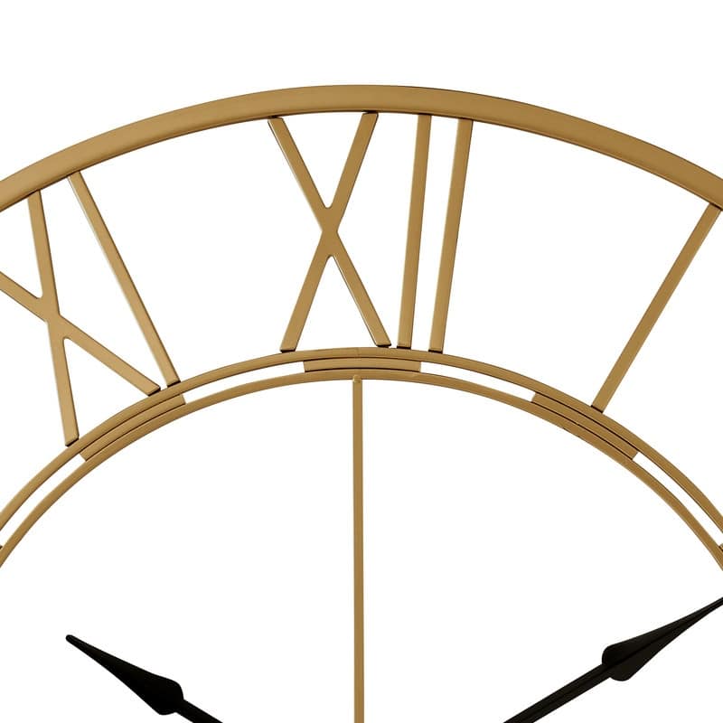 UTOPIA ALLEY Oversized Roman Round Wall Clock - Large Wall Clock, Roman Numeral Wall Clock, Decorative Wall Clock 43.5"D
