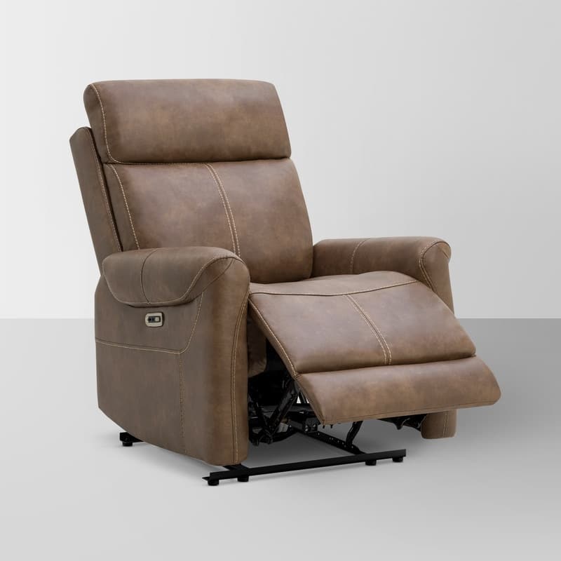 Spruce & Spring Margot Wall Hugger Power Recliner with USB Ports