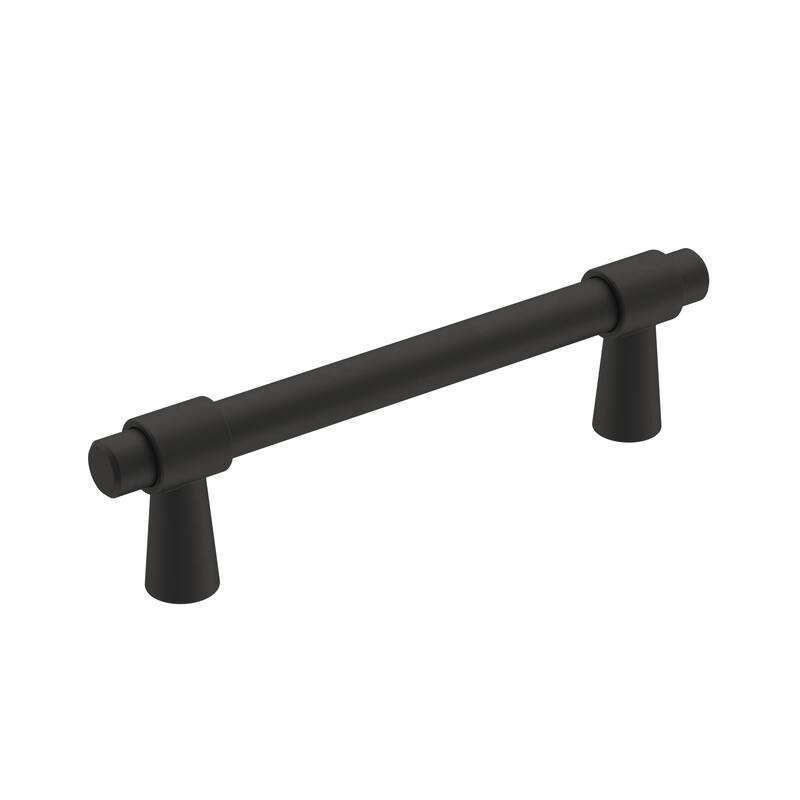 Amerock Destine Cabinet or Furniture Pull - 3-3/4 in (96 mm) Center-to-Center - Matte Black
