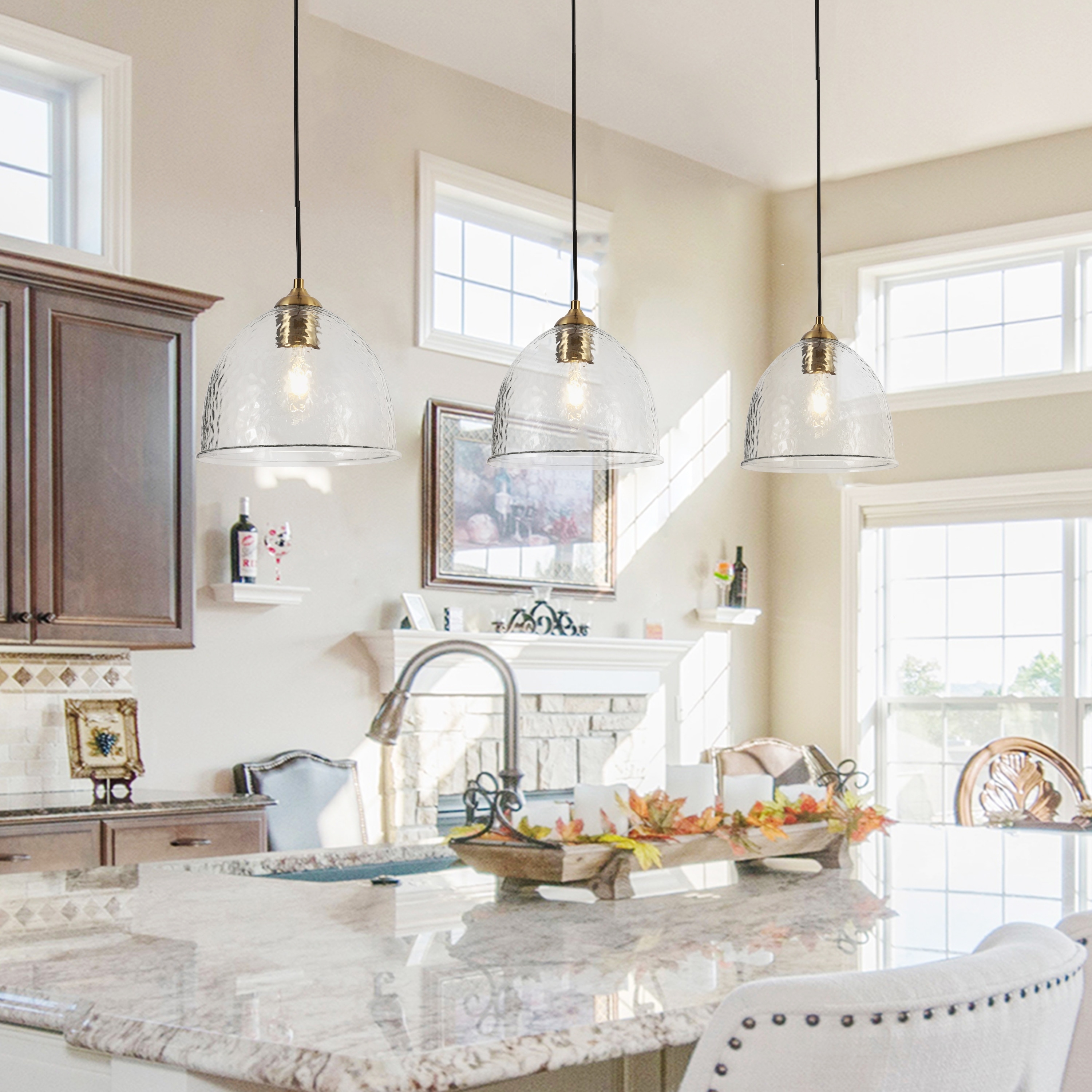 Glass dome pendant lights hotsell
