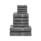 preview thumbnail 69 of 143, Superior Egyptian Cotton Pile Heavyweight 10-Piece Towel Set