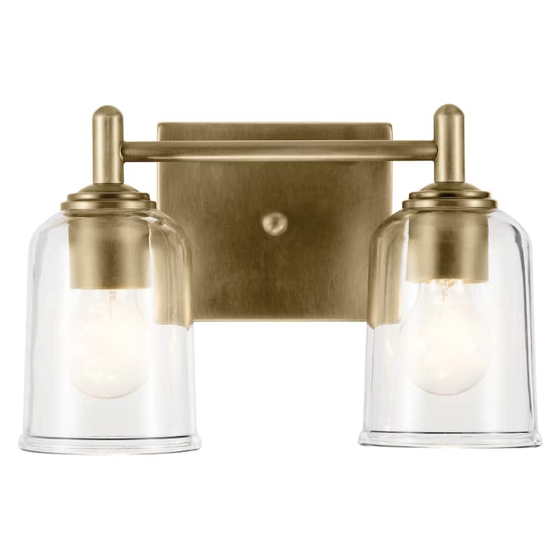 Kichler Lighting Shailene Bathroom Vanity Light with Clear Glass