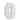 Small Silver Holographic Number 0 Pinata for Birthday Party Decorations (15.7 x 9 x 3 In)